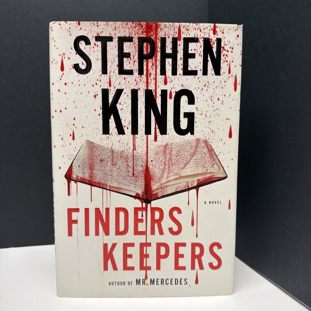 Finders Keepers by Stephen King 2015, Hardcover First Edition 1st Printing DJ